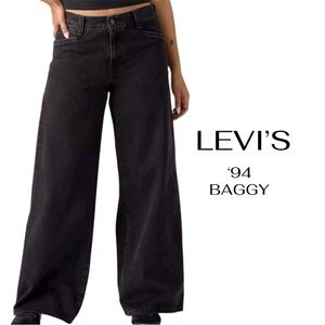 LEVI’S ‘94 Baggy Wide Leg Jeans | Black | Women’s 27